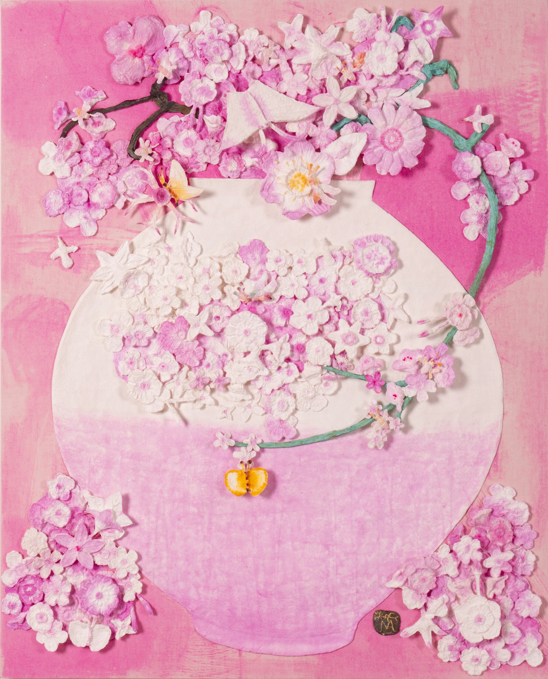 [그림 소풍] 연년유여[連年有餘] 앵화 향기